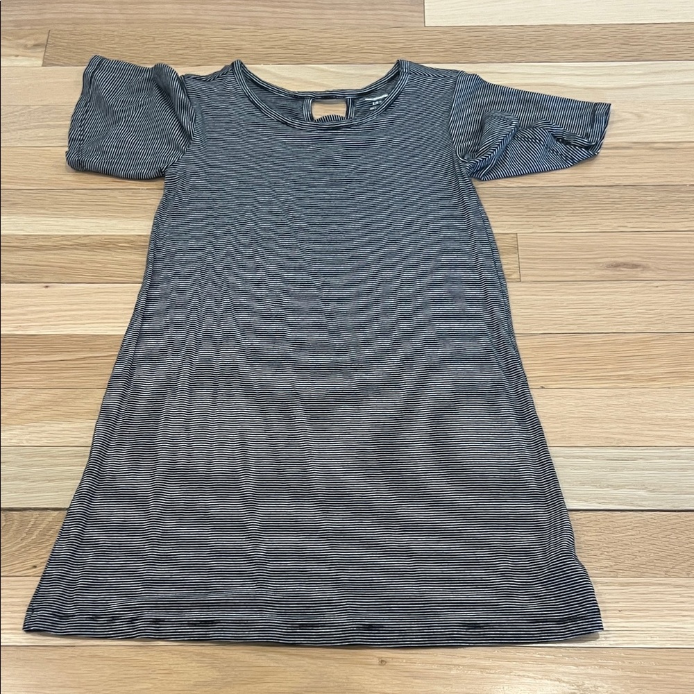 Old Navy Black and White Striped Dress